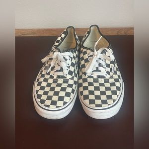 Checkered Vans